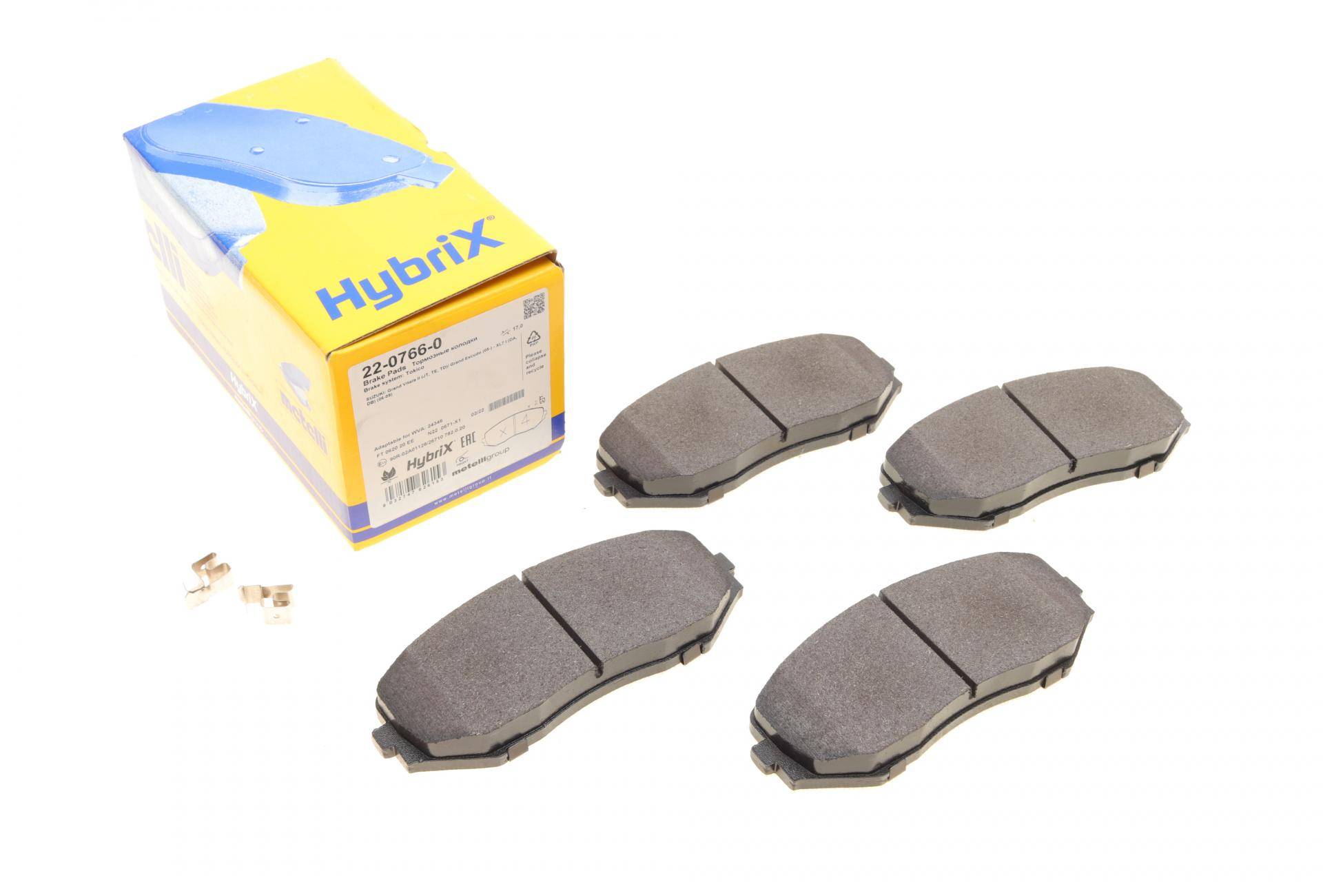 Колодки гальмівні (передні) Suzuki Grand Vitara 98-