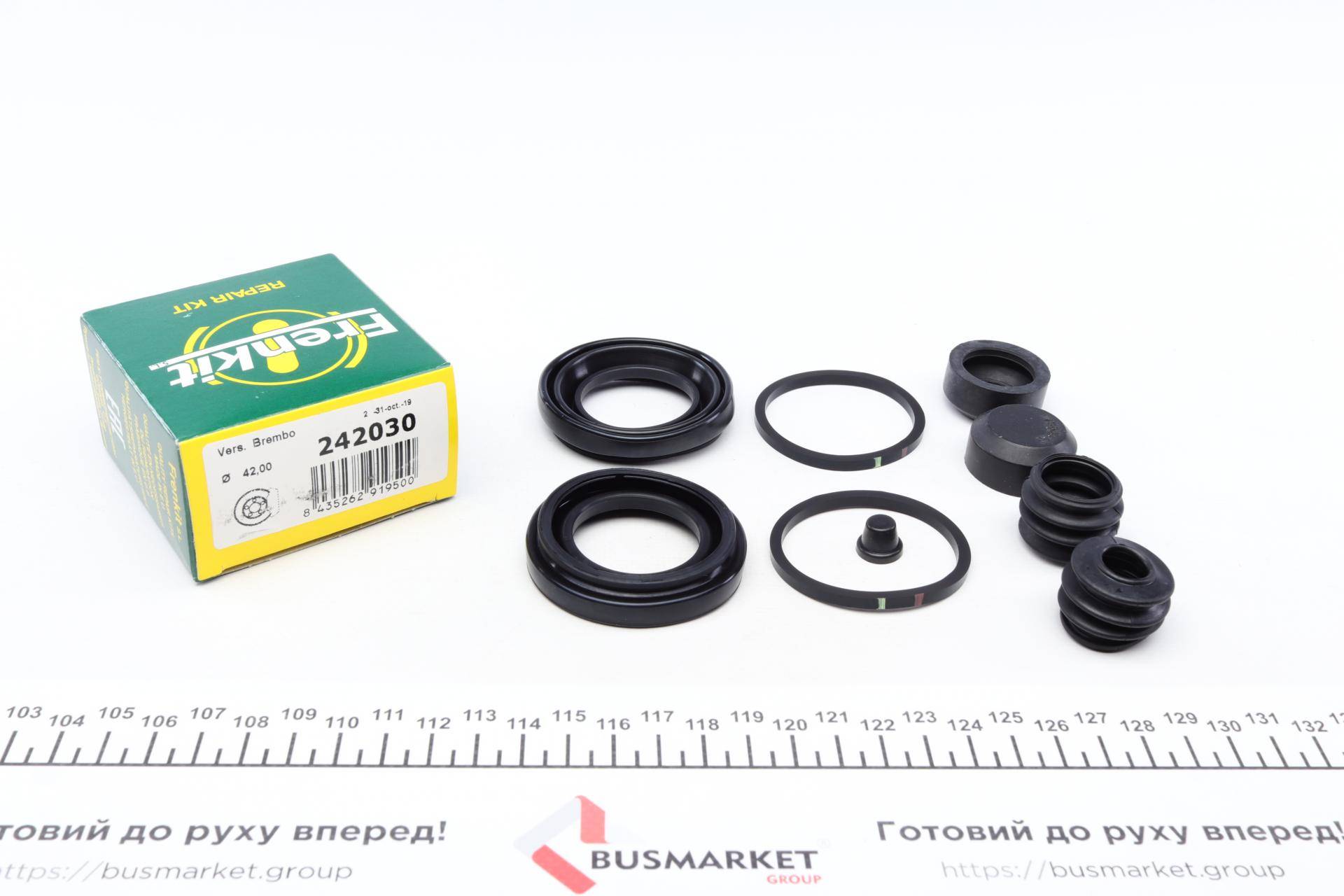 Ремкомплект супорта (переднього) Iveco Daily III 99-07 (d=42mm) (Brembo)