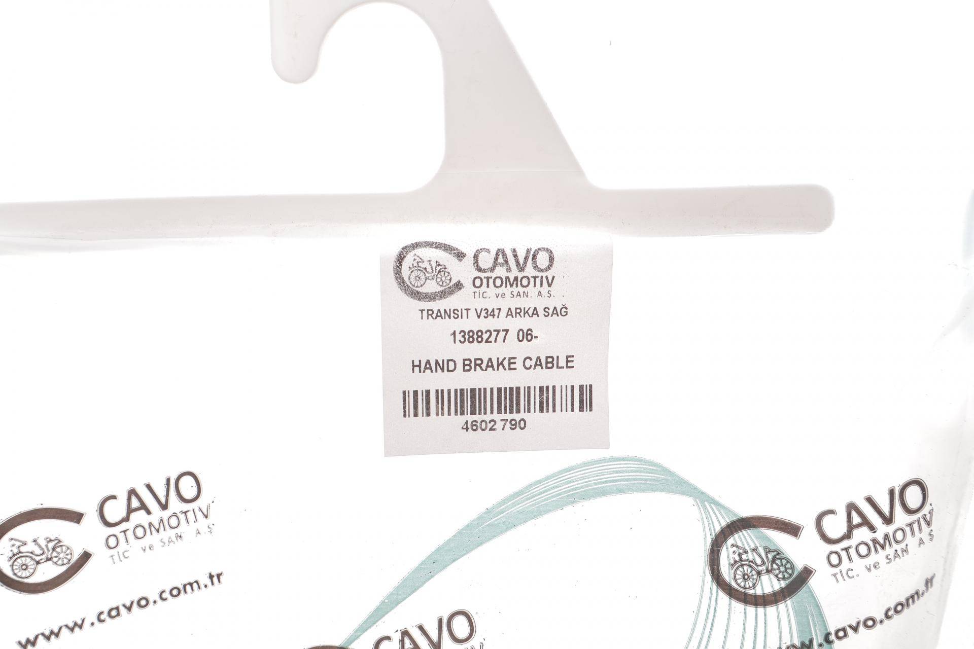 Трос ручника (задній) (R) Ford Transit 06- (1317/1111mm)