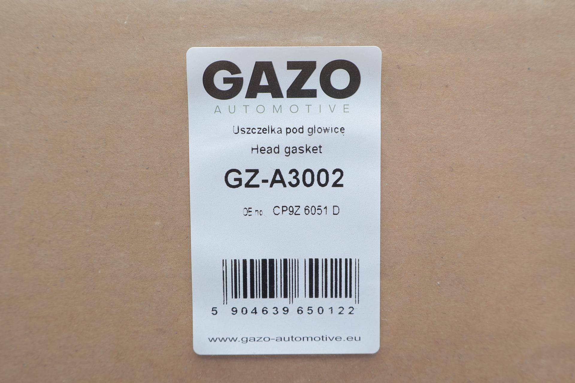 Прокладка ГБЦ Ford Focus 2.0 10- (Ø88.5mm/0.5mm)