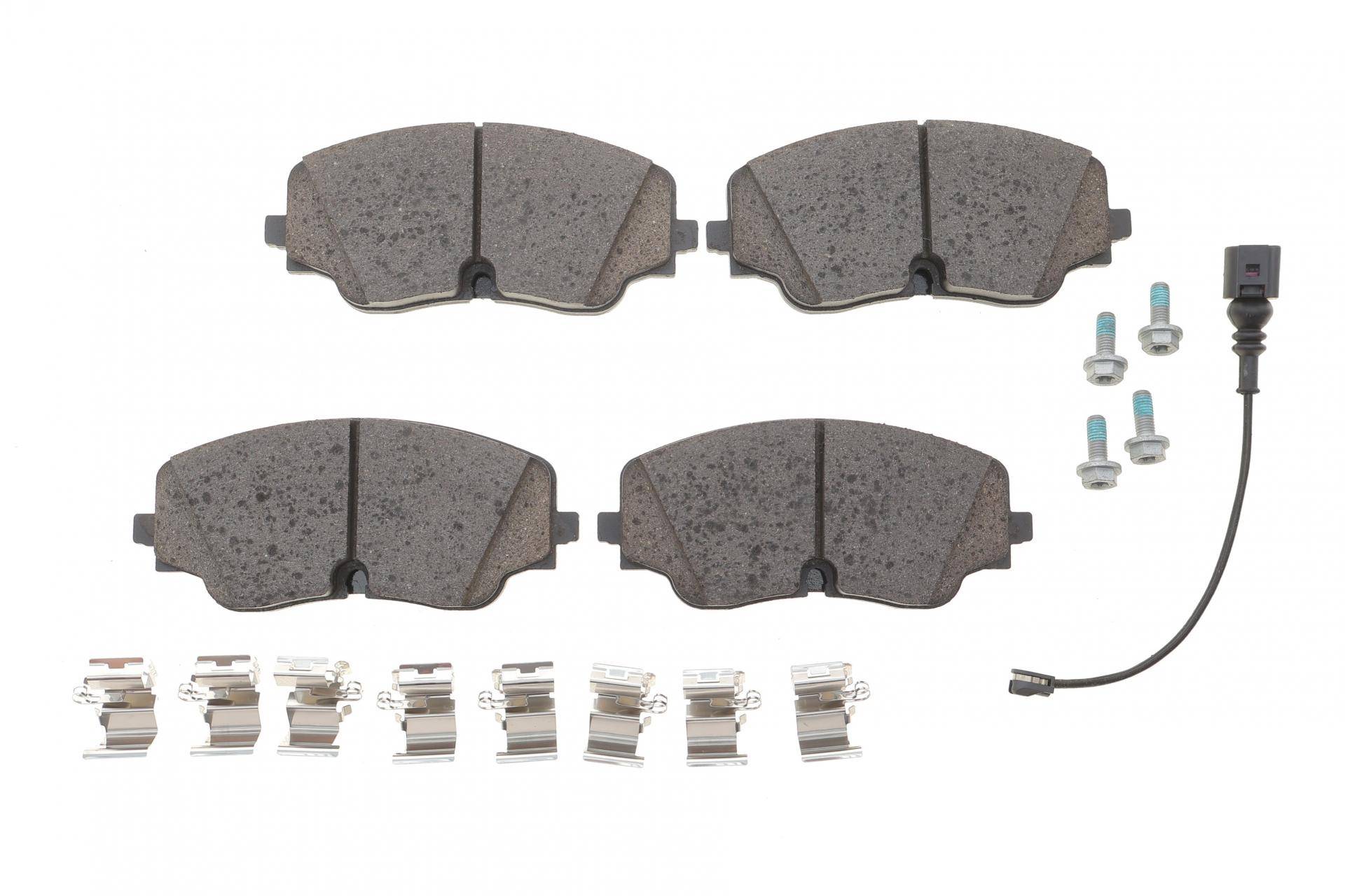 Колодки гальмівні (передні) Audi A3 20-/VW Golf VIII 19-/Tiguan/Arteon 20- (+датчик)