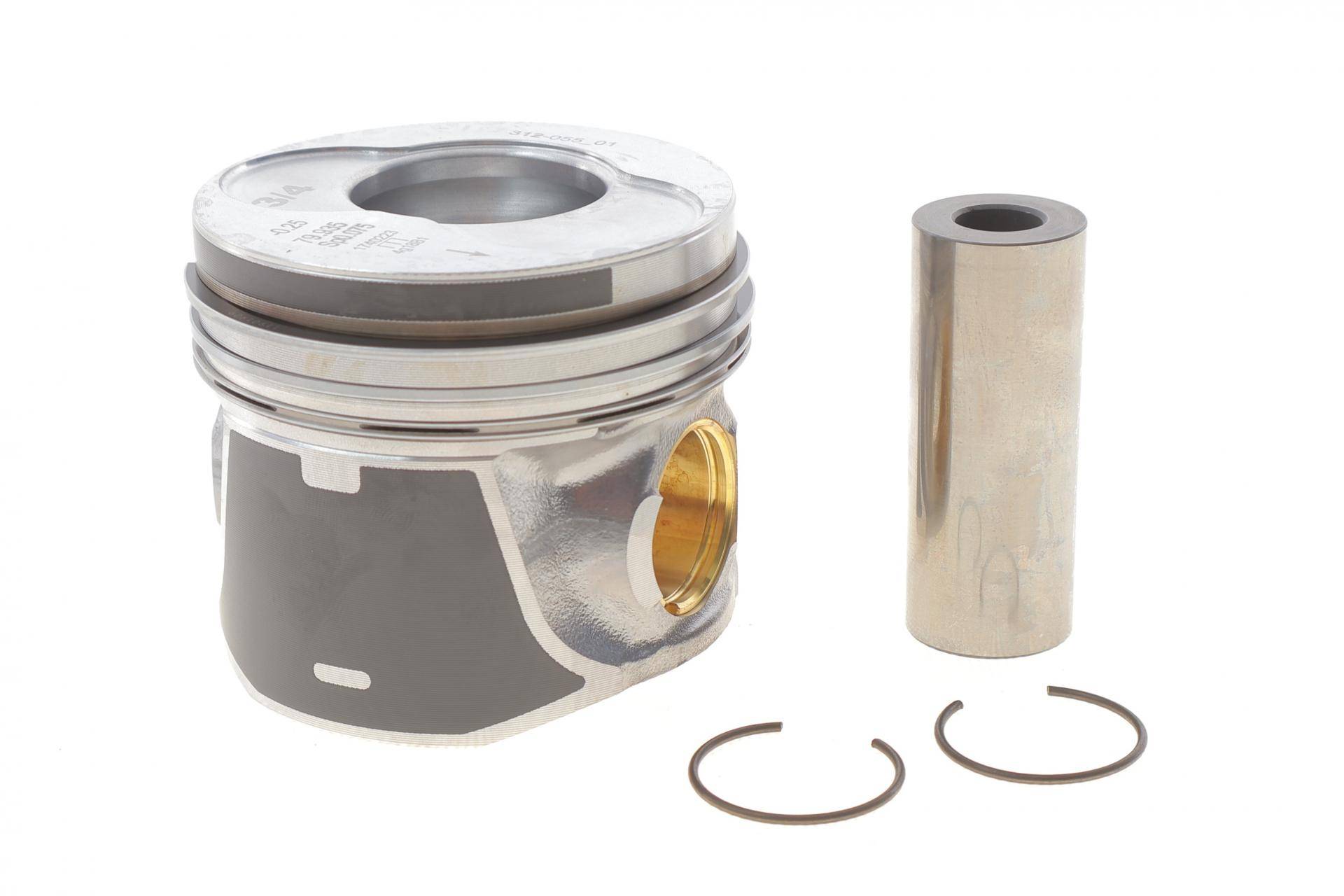 Поршень VW Caddy II 1.9 TDI 95-04 (80.01mm/+0.50) (3-4 циліндр)