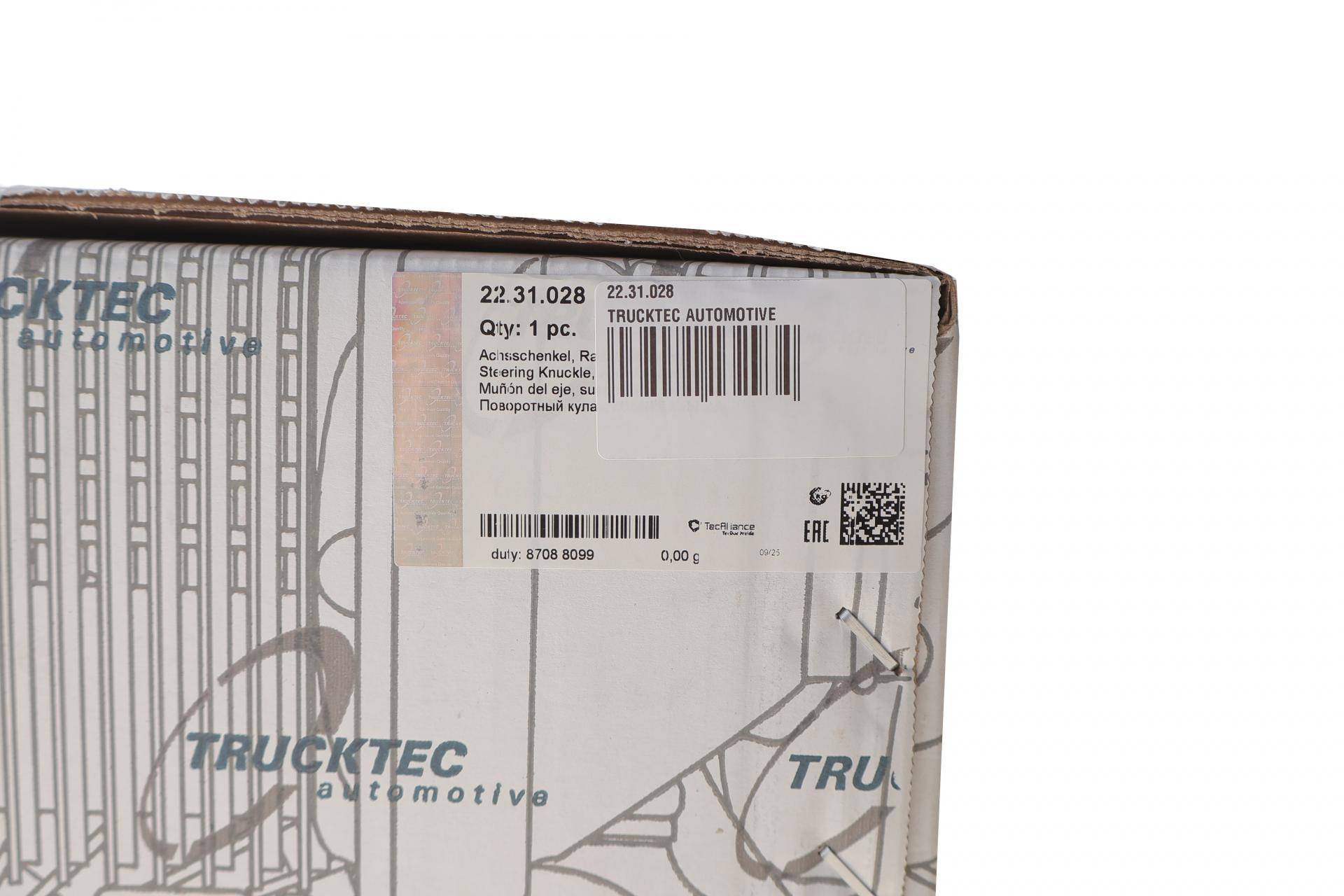 Кулак поворотний (цапфа) Land Rover Range Rover Sport 05-13 (L) (передня)