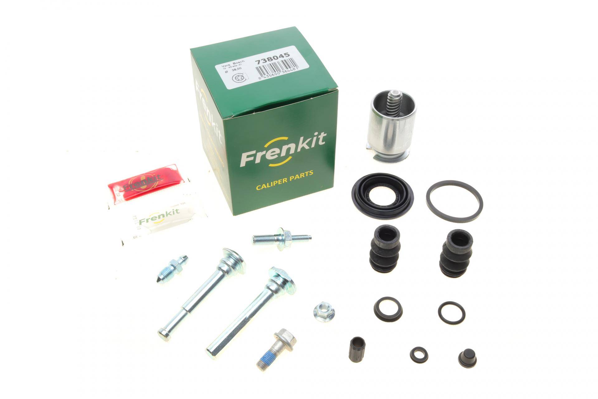 Ремкомплект супорта (заднього) Citroen C4/Toyota Avensis 06- (d=38mm) (Bosch)(+поршень/направляюча)