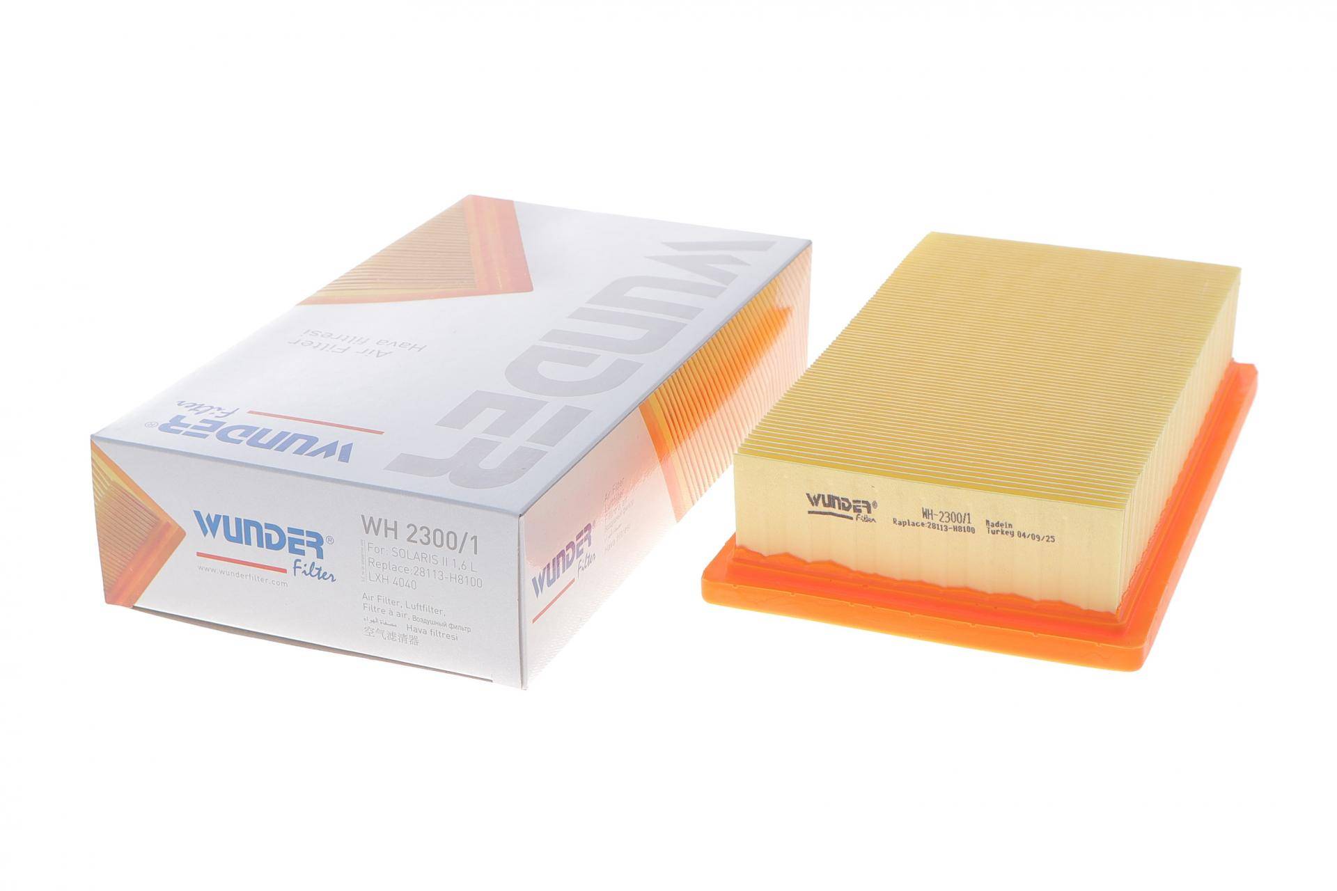 Фільтр повітряний Hyundai Accent V 1.6 16V 17-/Kia Rio IV 1.0-1.6 i/1.4 CRDi 17-