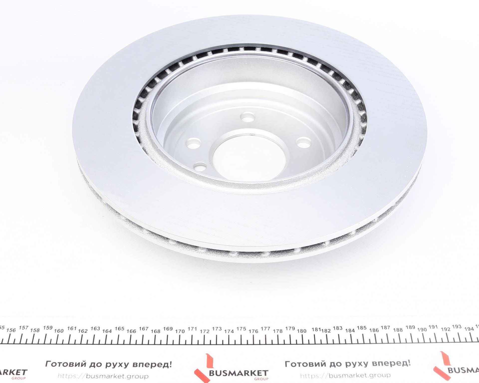 Диск гальмівний (задній) BMW 3 (E90/E91/E92) 2.5-3.0/2.0d 04-11 (336x22) PRO+