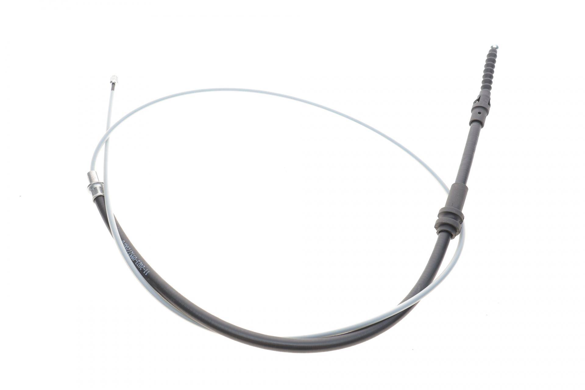 Трос ручника (задній) VW Caddy 11- (1718/551mm)