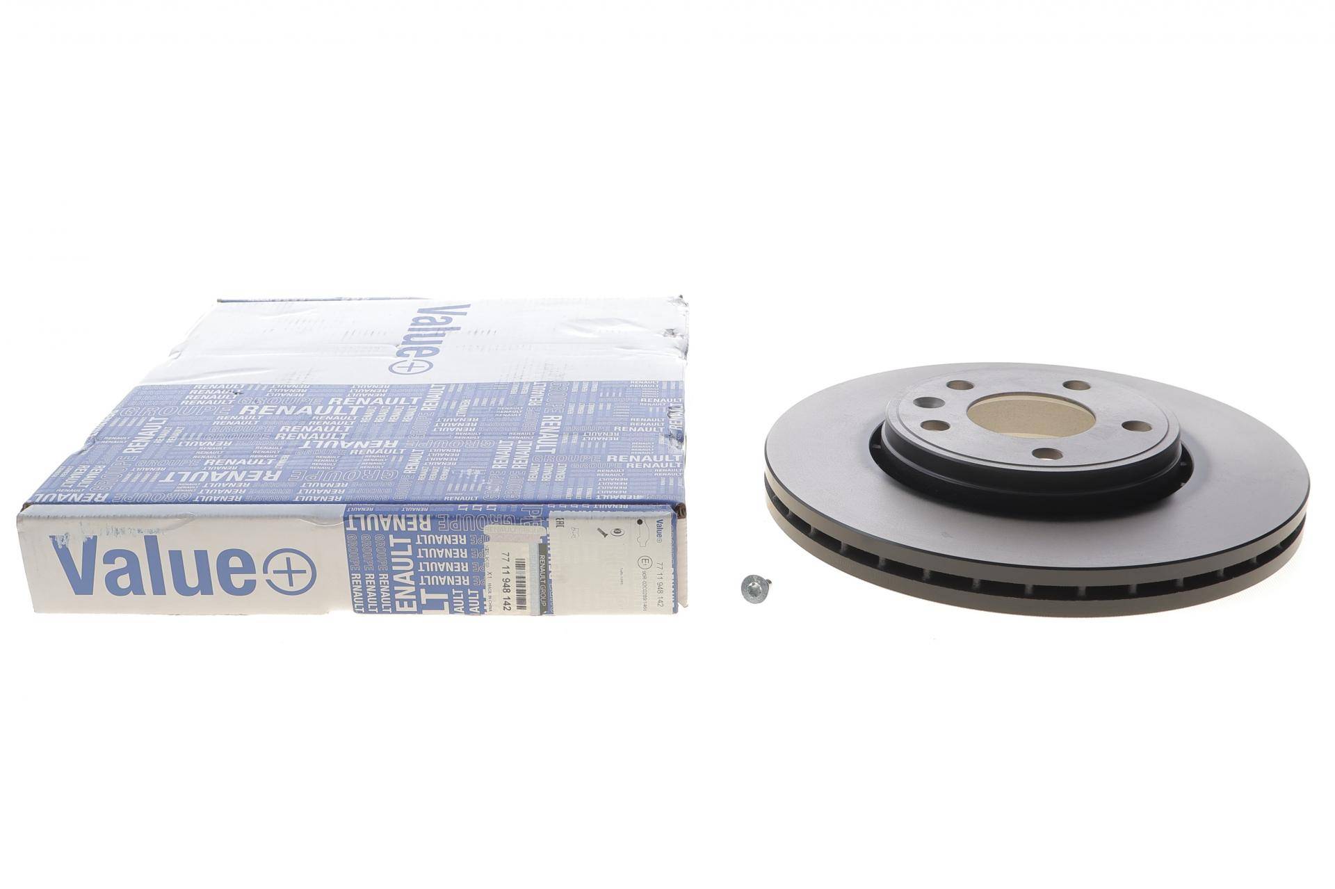 Диск гальмівний (передній) Renault Trafic/Opel Vivaro/Nissan Primastar 01- (305x28) Value+