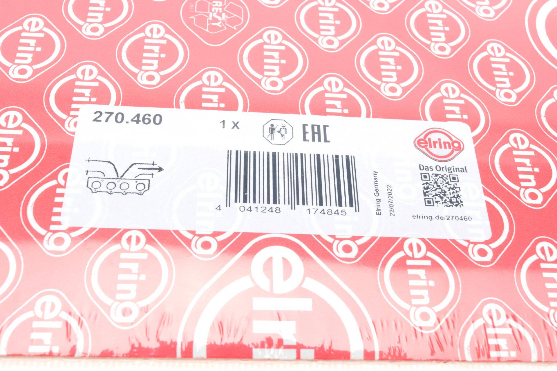 Прокладка колектора випускного Honda Civic VII 01-05