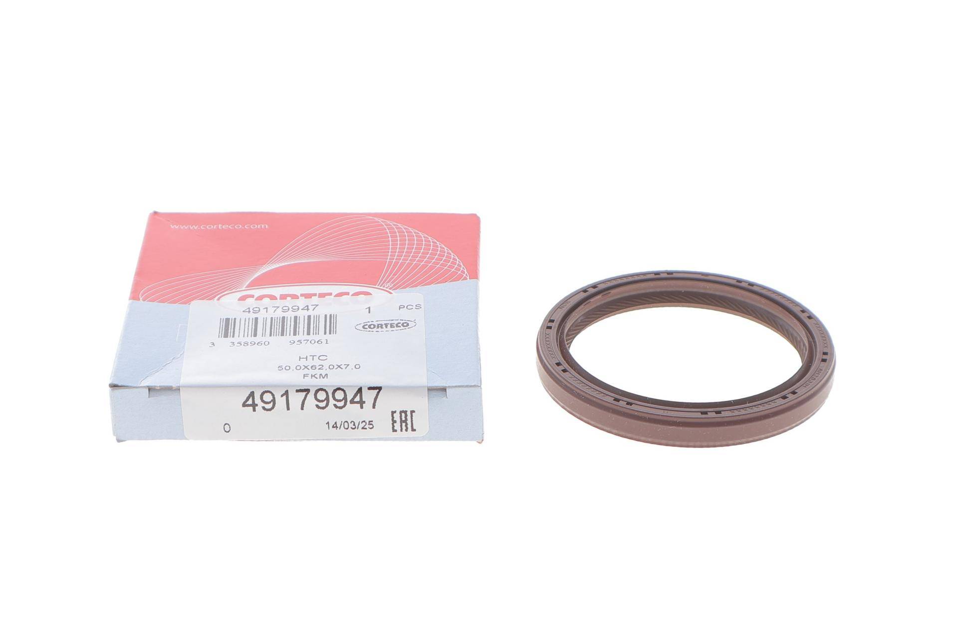 Сальник колінвалу (передній) Nissan X-Trail 2.2 Di 01-05 (50x62x7)