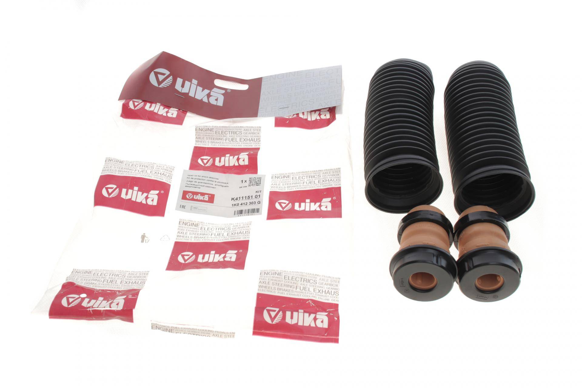 Пильник + відбійник амортизатора (переднього) VW Caddy III 04-15 (к-кт 2 шт.)