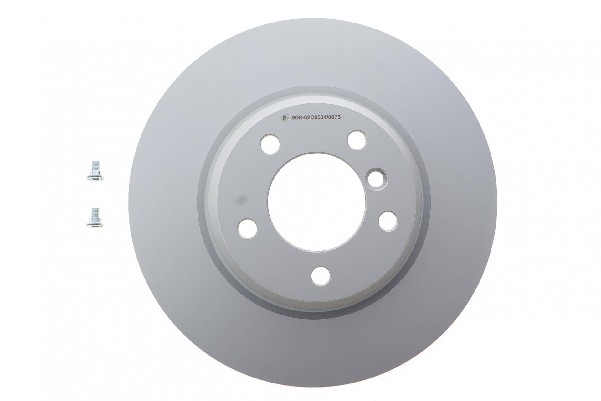 Диск гальмівний (передній) BMW 1 (E81/82/88)/3 (E90-93) 04-13/X1 (E84) 09-15 (330x24)(з покр.)(вент.)