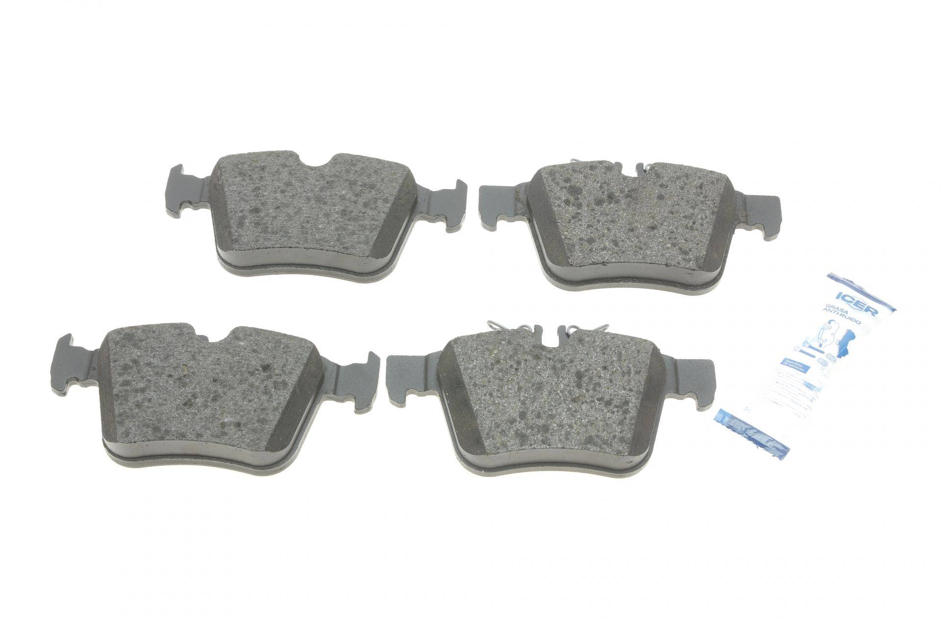 Колодки гальмівні (задні) MB C-class (W205/S205/C205/A205) 13-