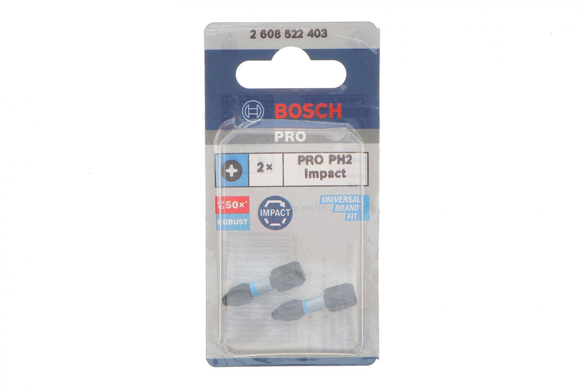 Біта 1/4" PH2 (к-кт 2шт)