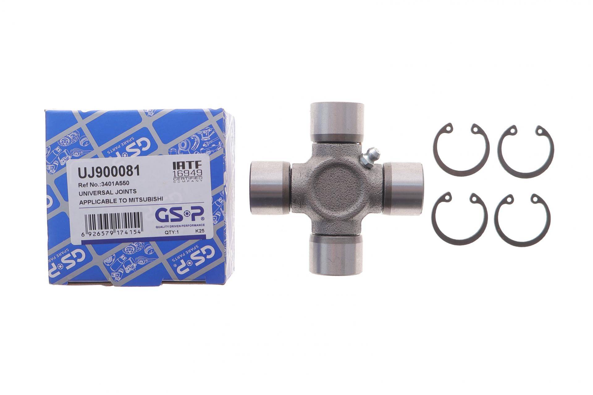 Хрестовина кардана Mitsubishi Pajero 3.2DI-D 00- (25.02x76.7)