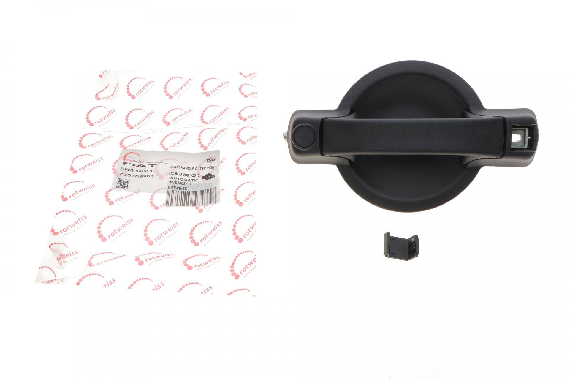 Ручка дверей (бічних/ззовні) (R) Fiat Doblo 01-