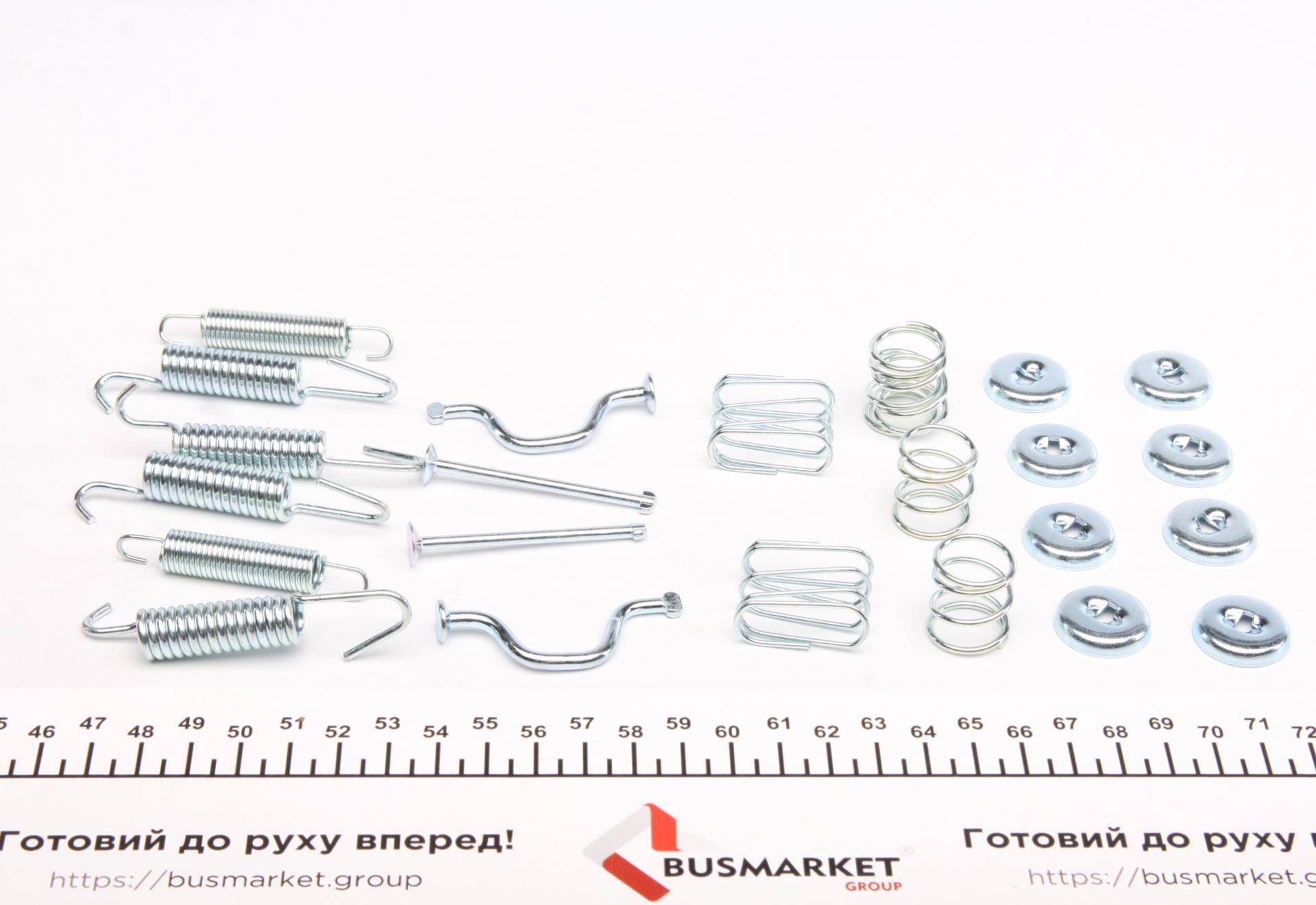 Комплект пружинок колодок ручника Lexus RX350/Toyota RAV 4/Avensis 1.8/2.0 00- (215x45mm) (Sumit)