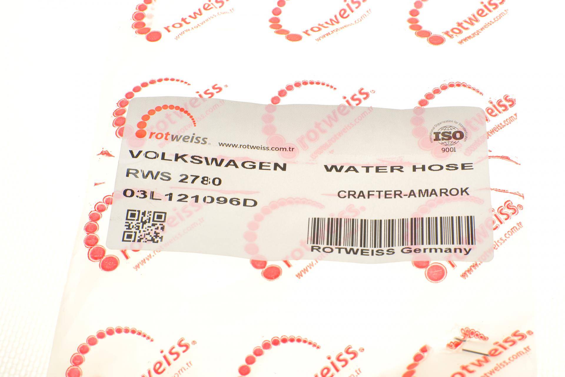 Патрубок системи охолодження VW Crafter 11-16/T5 2.0TDI 15-