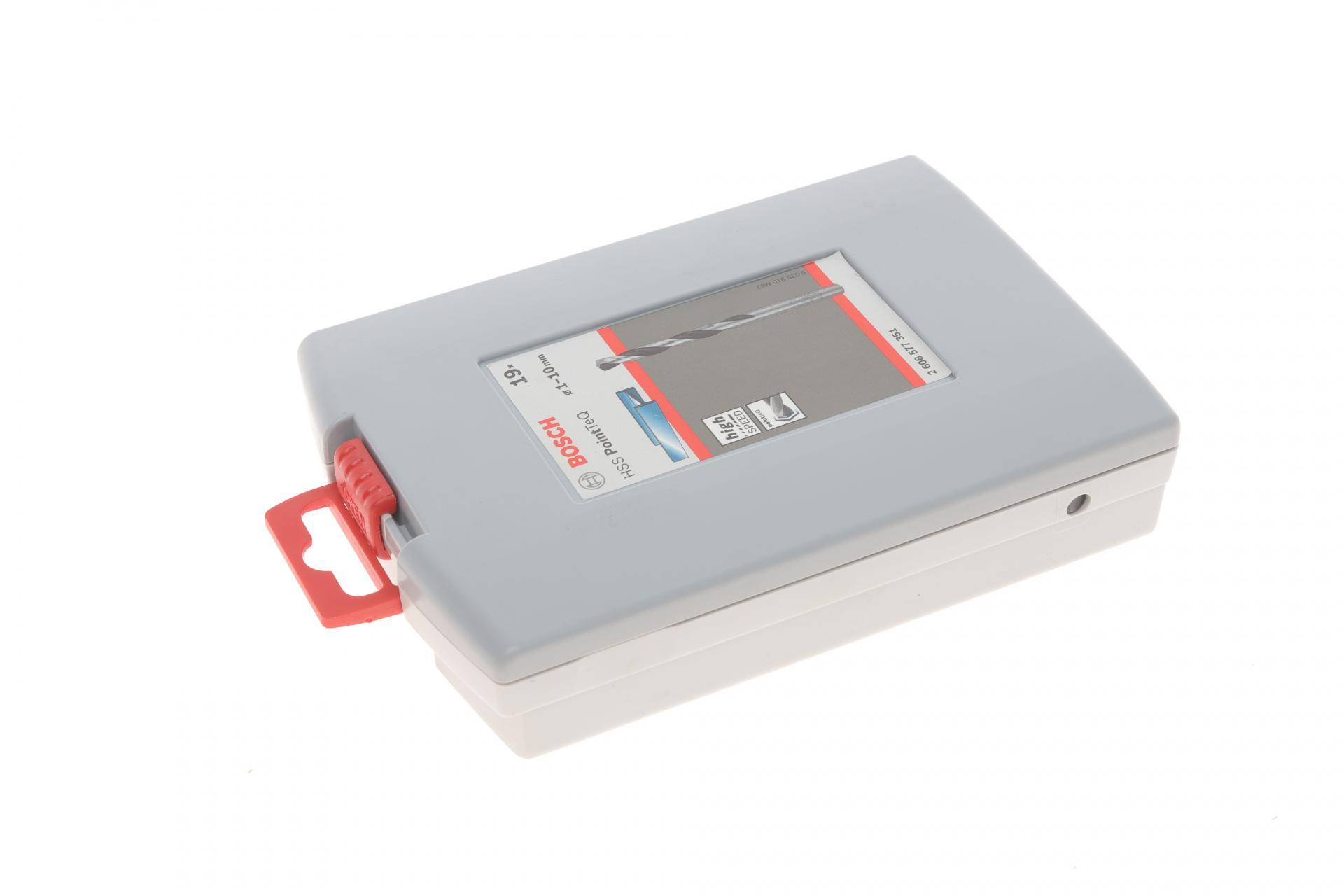 Набір свердл HSS PointTeQ Ø1-10 мм 19 од.