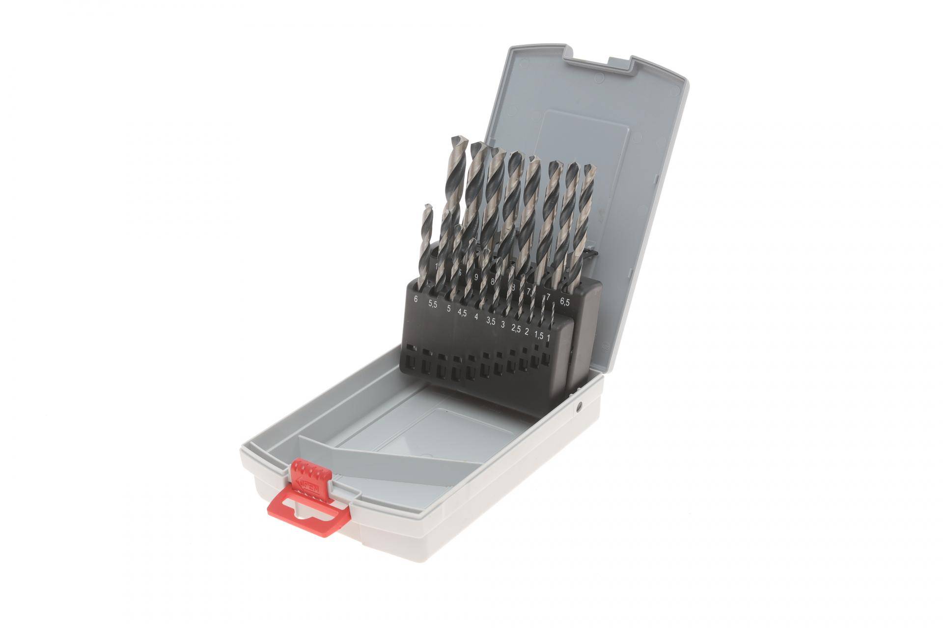 Набір свердл HSS PointTeQ Ø1-10 мм 19 од.