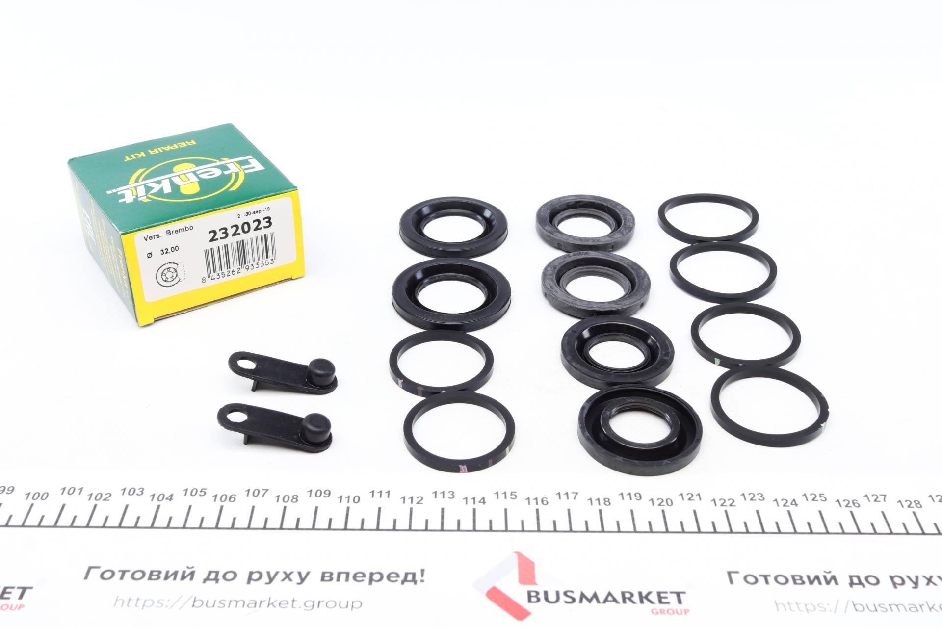 Ремкомплект супорта (переднього) Audi A6 11- (d=32/34mm) (Brembo)