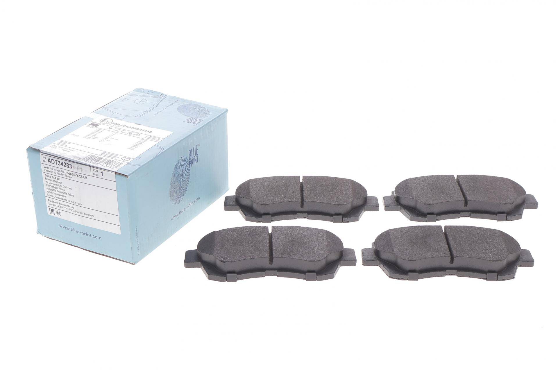 Колодки гальмівні (передні) Toyota Camry 90-02/Corolla 87-02/Rav4 94-00