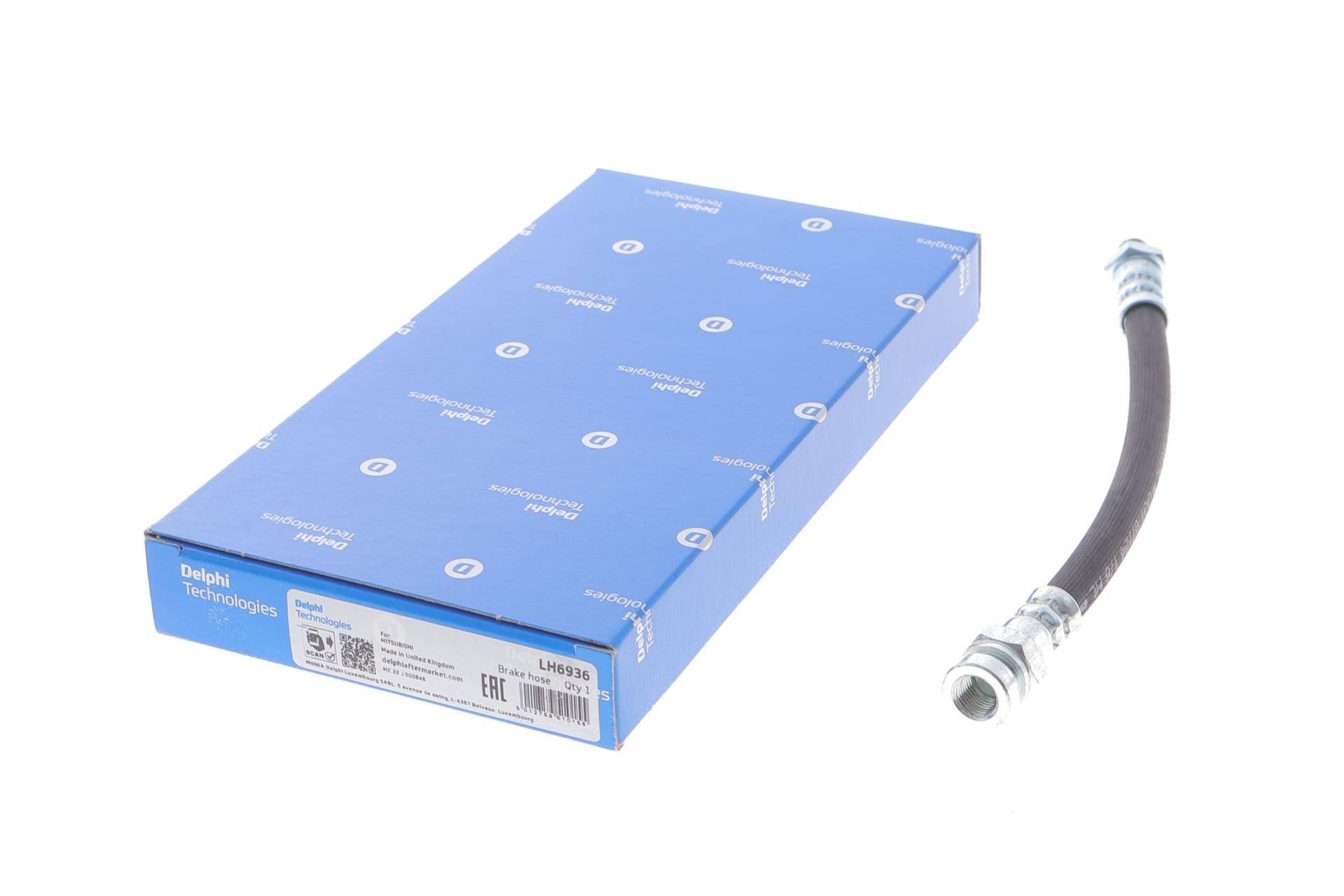 Шланг гальмівний (задній) Mitsubishi Outlander 03-08/Lancer 02-