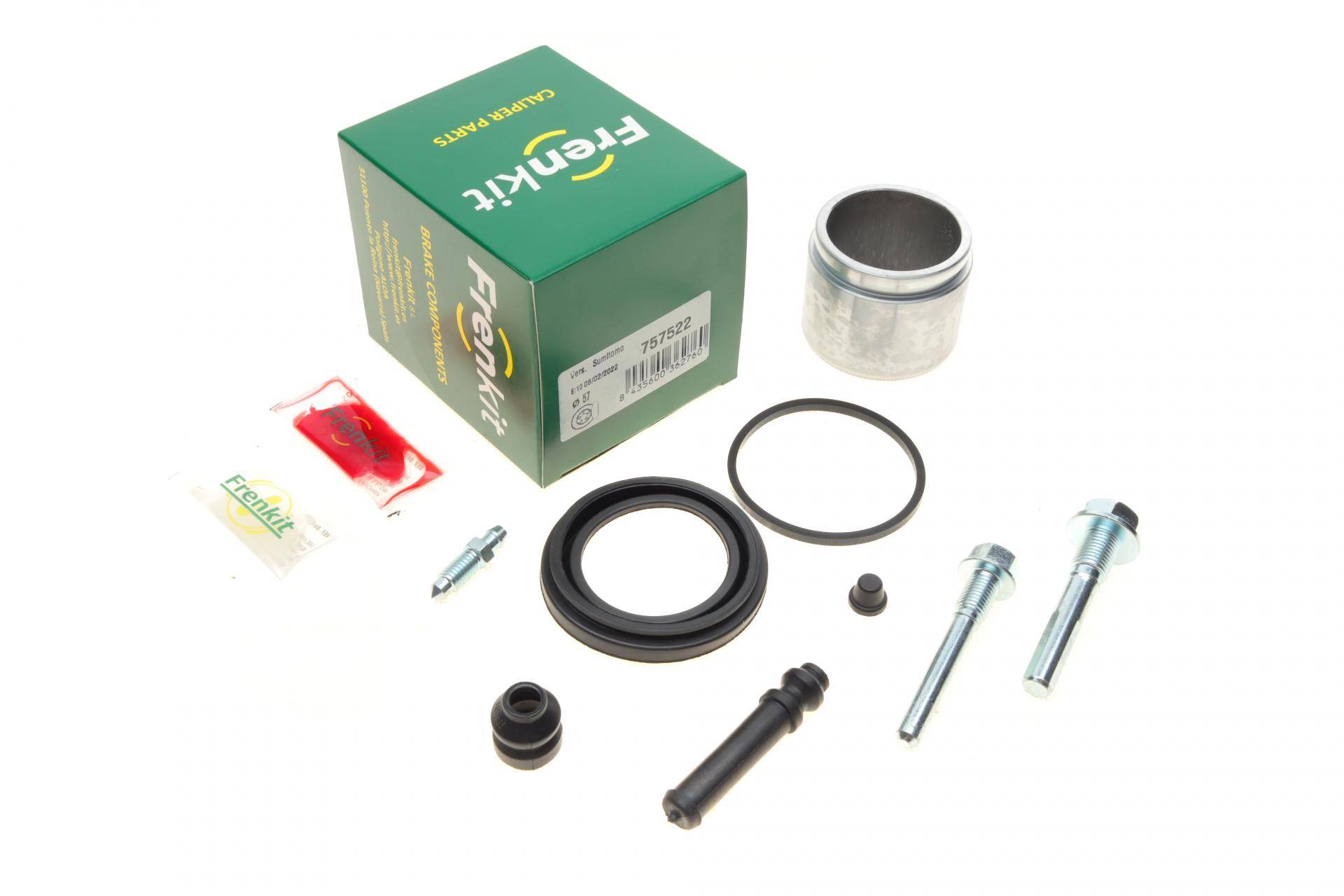 Ремкомплект супорта (переднього) Suzuki Vitara 94-03 (d=57mm)(Mando)(+ поршен/направляюча)SuperKit