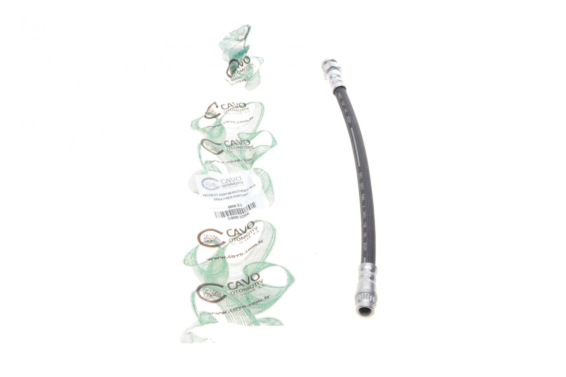 Шланг гальмівний (задній) Citroen Berlingo/Peugeot Partner 96-