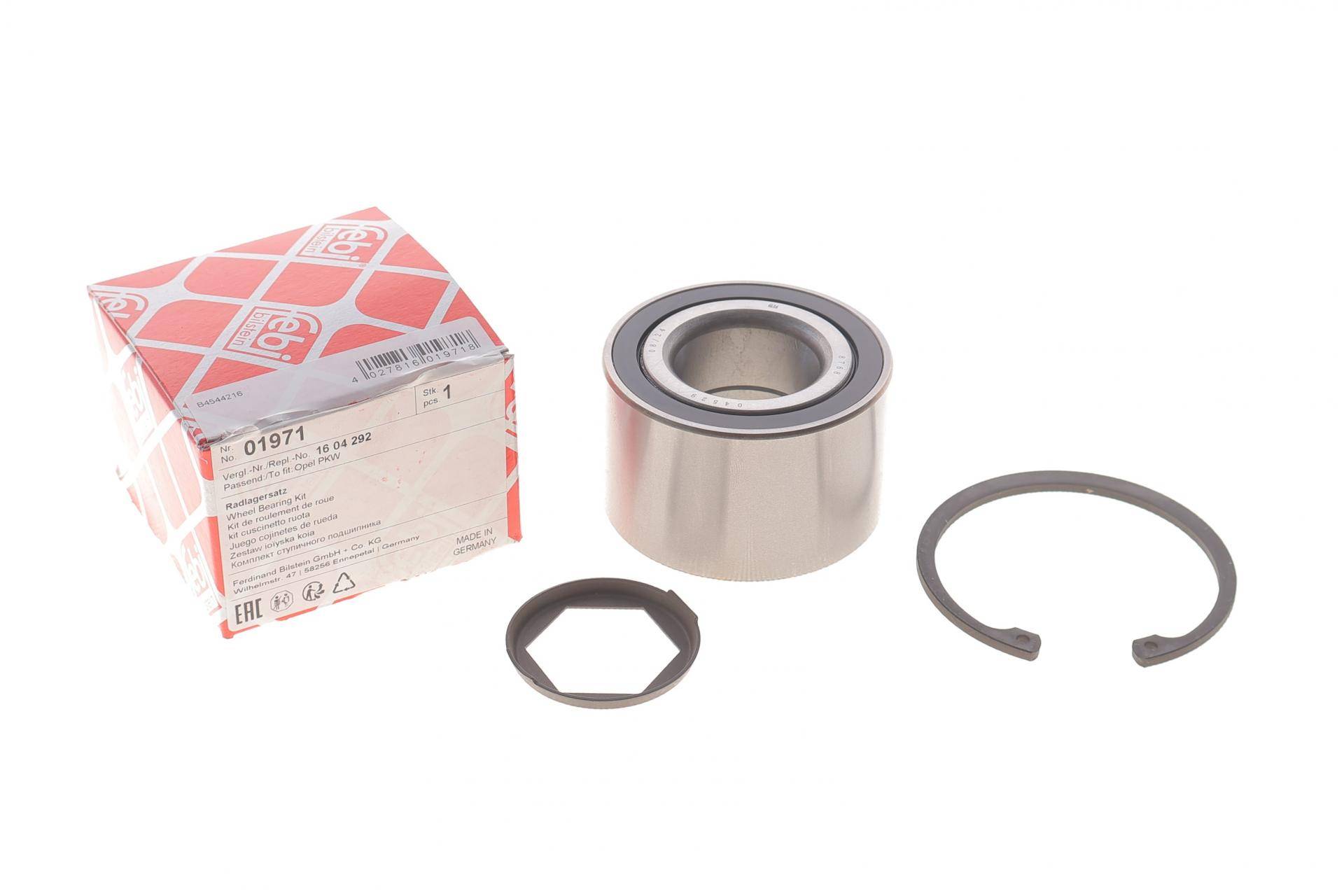 (к-кт) Підшипник маточини (задньої) Opel Omega A/B 1.8-3.0i 86-03 (37x74x45)