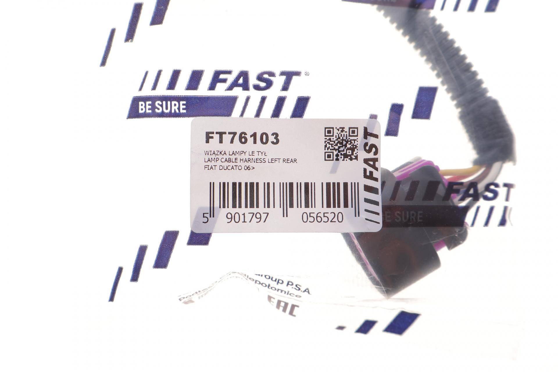 Фішка ліхтаря (заднього/L) Fiat Ducato/Peugeot Boxer 06-