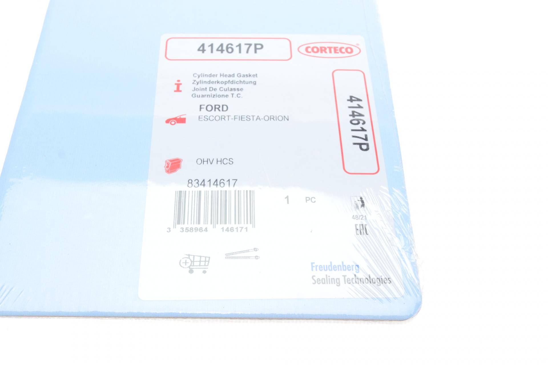 Прокладка ГБЦ Ford Escort 1.3i -99 (1mm)