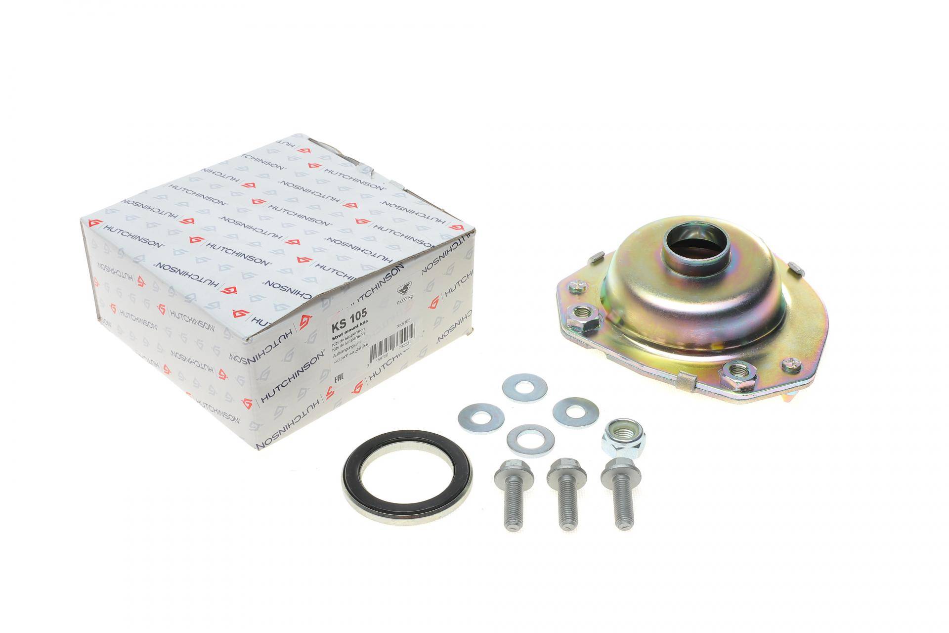 Подушка амортизатора (переднього) + підшипник Citroen Jumper/Fiat Ducato/Peugeot Boxer 94- (L)