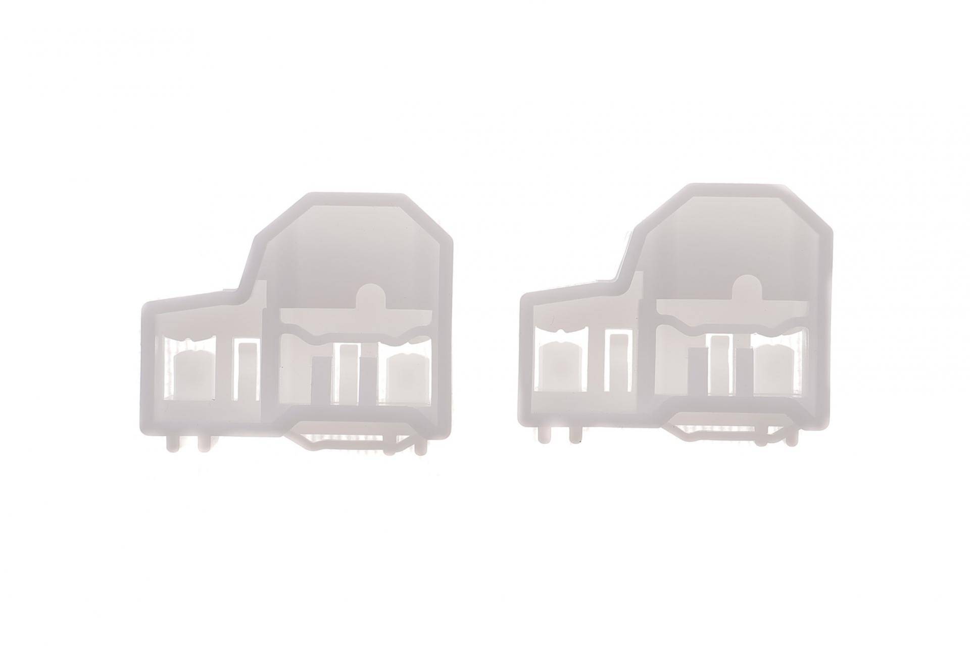 Планка направляюча скла дверей (передньої) (L) Audi A4/VW Passat 94-05