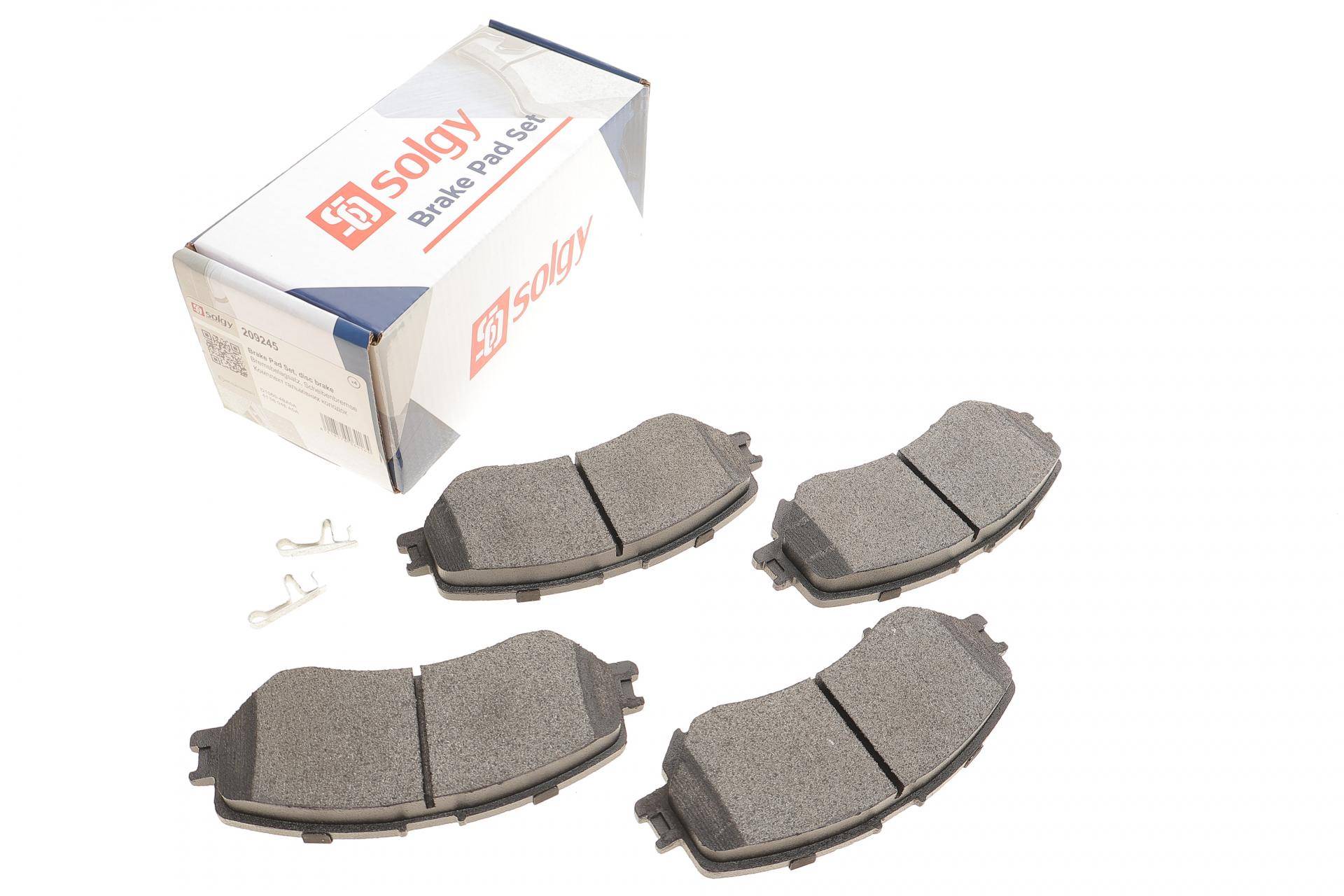 Колодки гальмівні (передні) Nissan Qashqai II 13-/X-Trail 19-/Renault Kadjar 15-