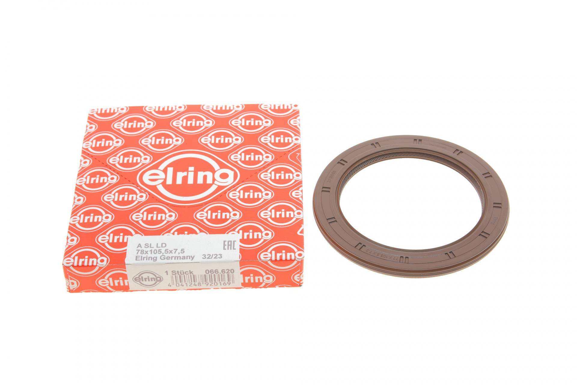 Сальник колінвалу (передній) Toyota Yaris 1.3/1.5 11- (78x105.5x7.5)