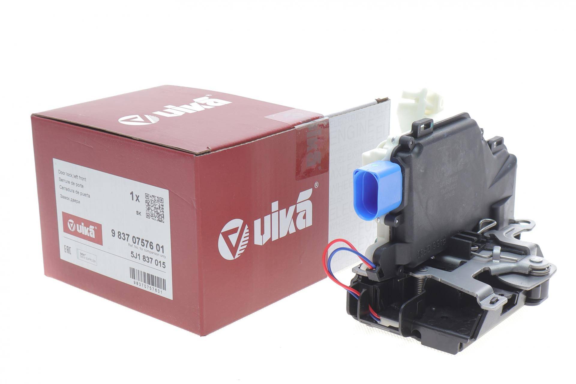 Замок дверей (передніх/L) Skoda Fabia/Roomster 06-15