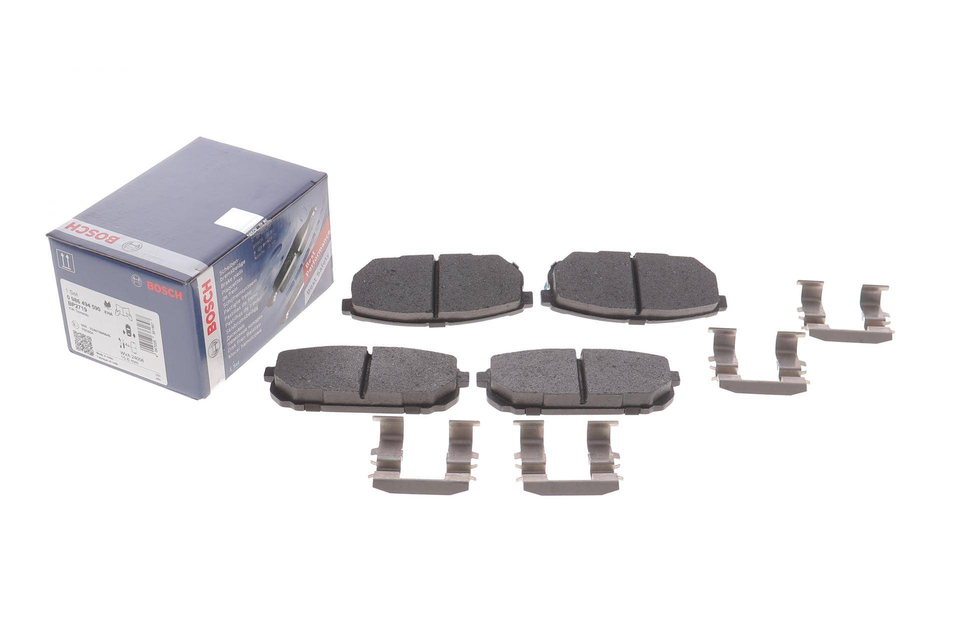 Колодки гальмівні (задні) Kia Sorento I 02-