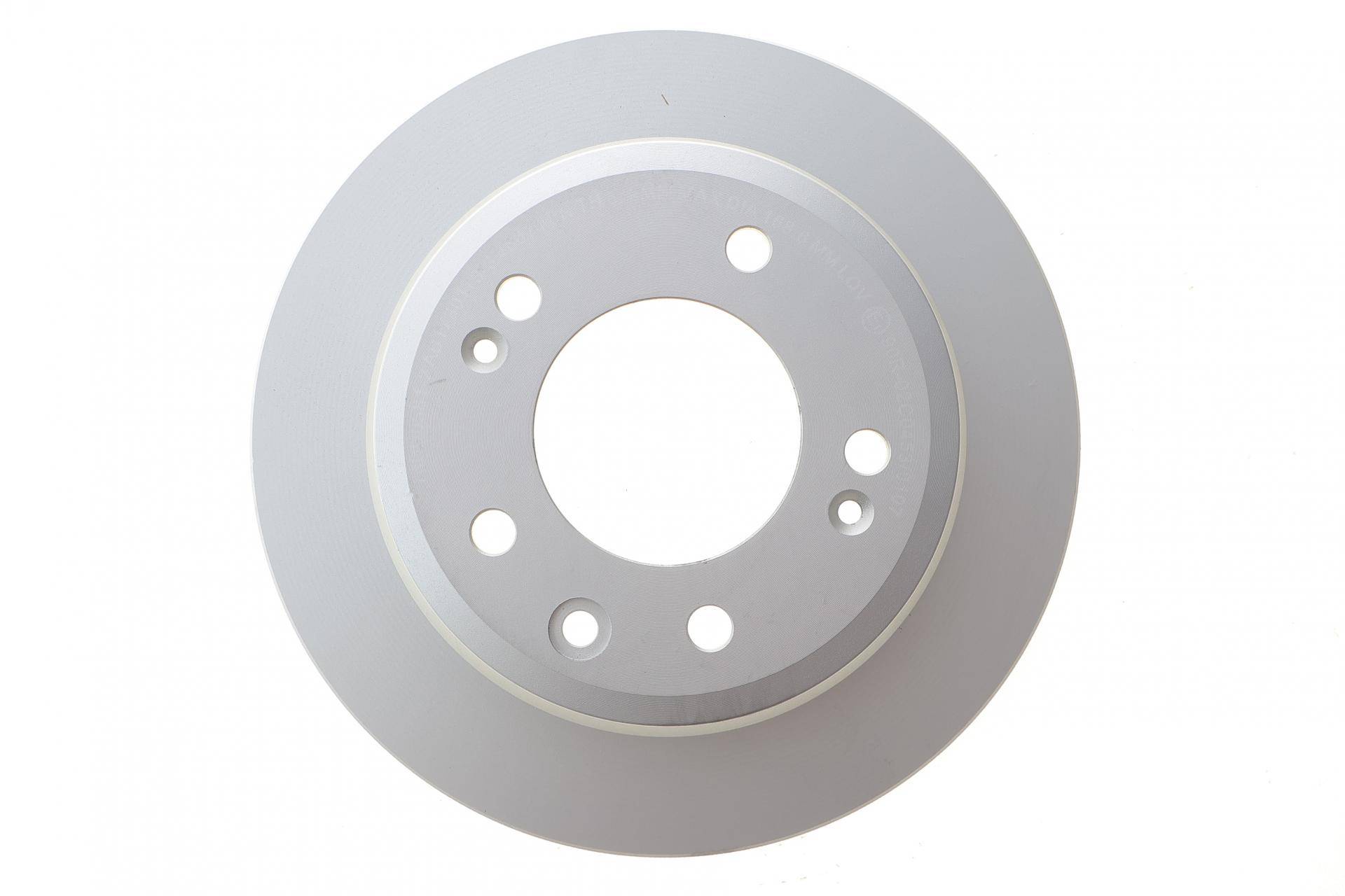 Диск гальмівний (задній) Hyundai i30 07- (262x10) (з покриттям) (повний)