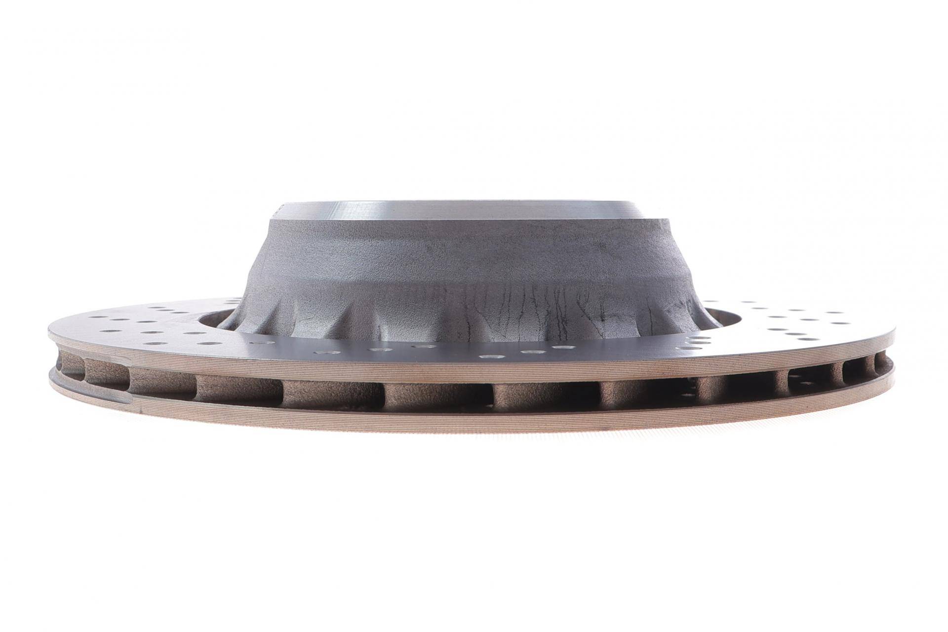 Диск гальмівний (задній) BMW X5 (F15) 4.4 M (S63) 14- (385x24) (L) (з покрит.) (вентил.) (з отворами)