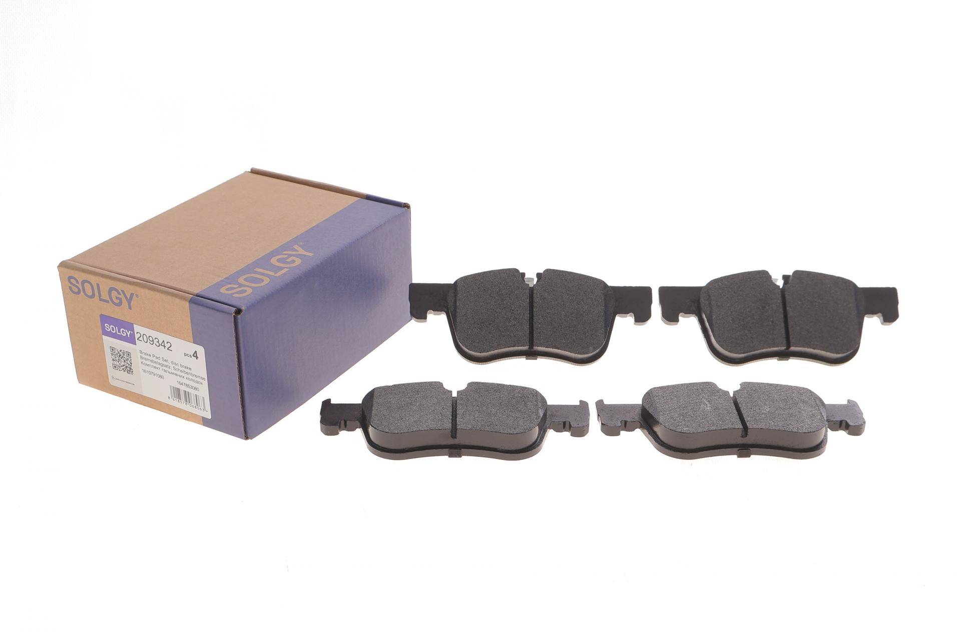 Колодки гальмівні (передні) Citroen C4 13-/ Berlingo/Peugeot Partner 18-