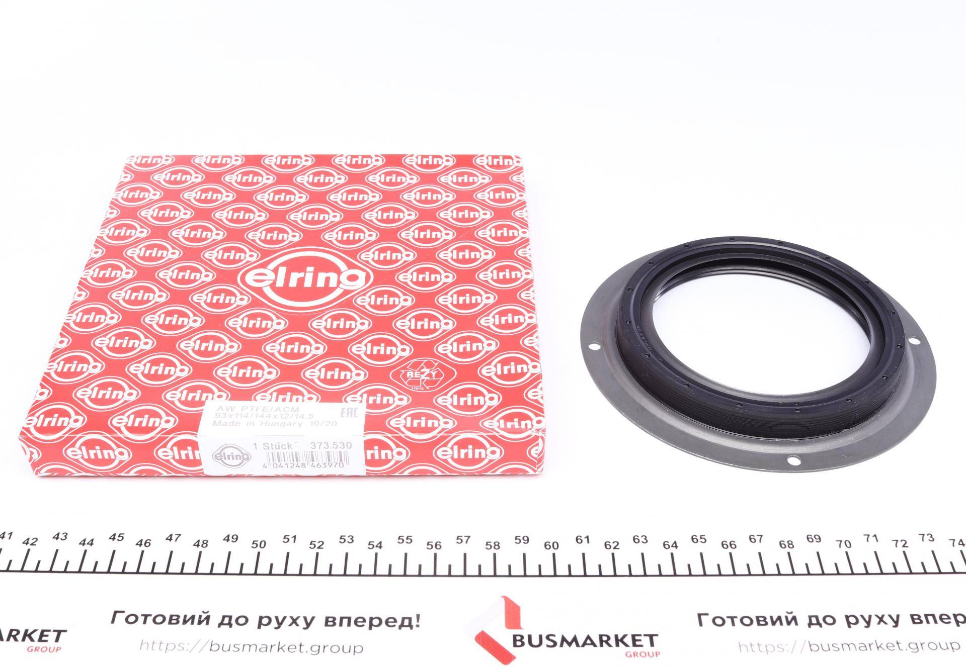 Сальник колінвалу (задній) MB E-class (W211) 06-08 (93x114)