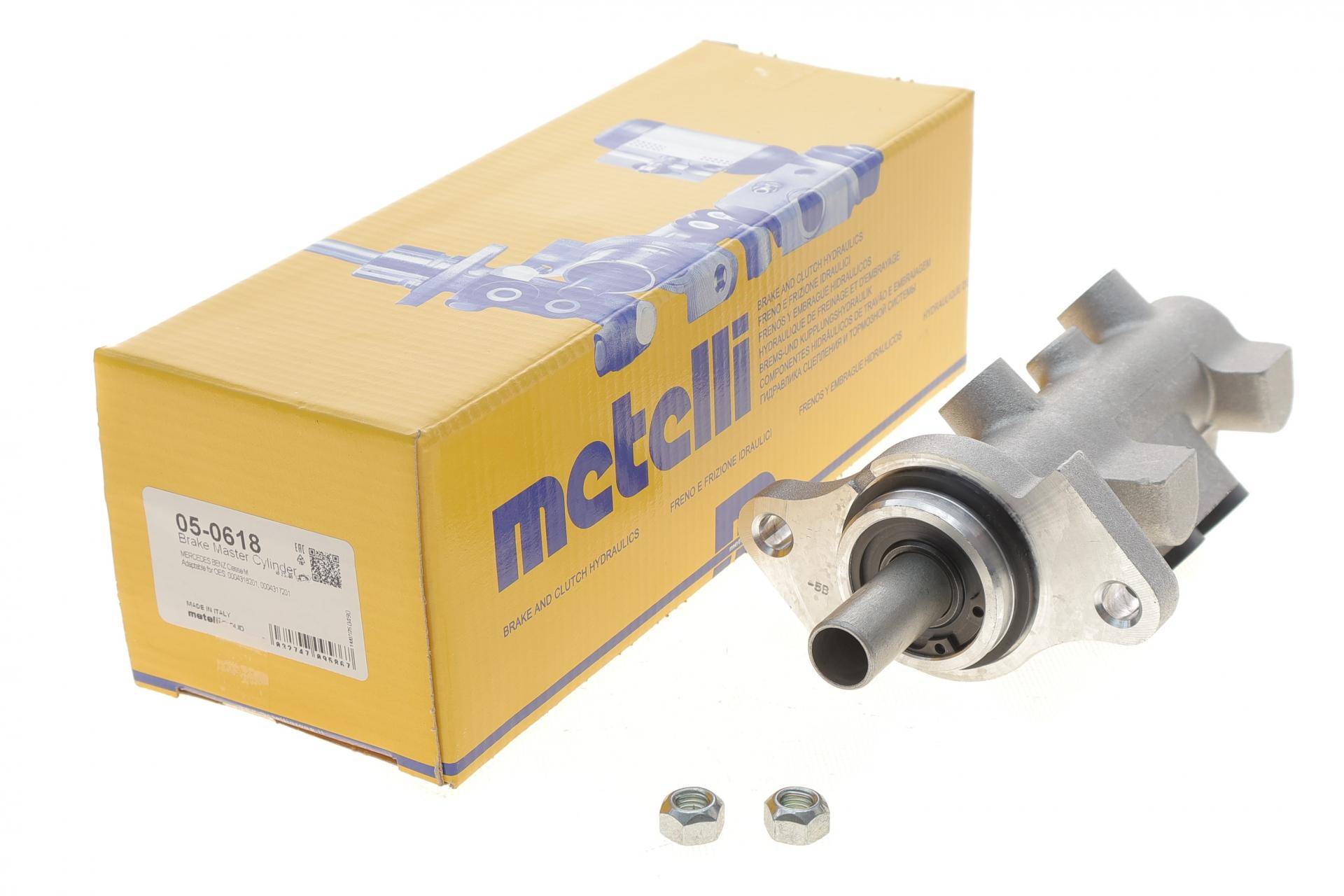 Циліндр гальмівний (головний) MB M-class (W163) 98- (d=25.4mm) Alu