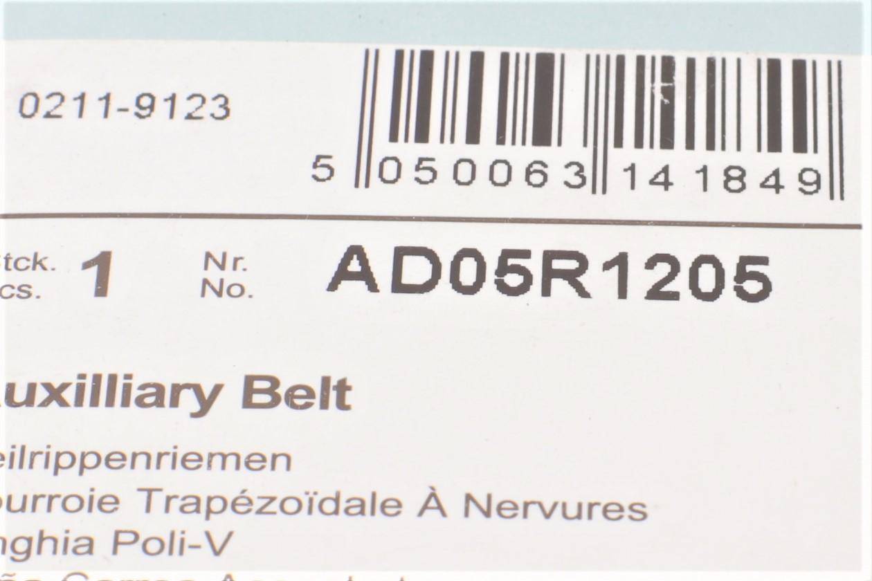 Ремінь генератора Opel Astra J/Insignia A 1.4 09-15/ Mitsubishi Colt1.1-1.5 04-12