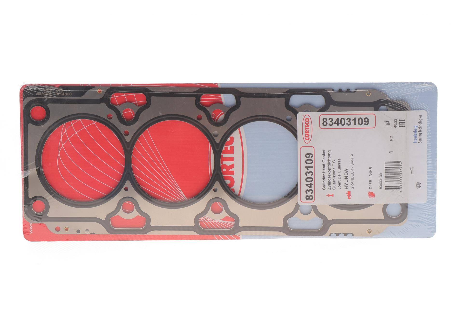 Прокладка ГБЦ Hyundai Santa Fe 2.2 CRDi 06-12 (3 метки)