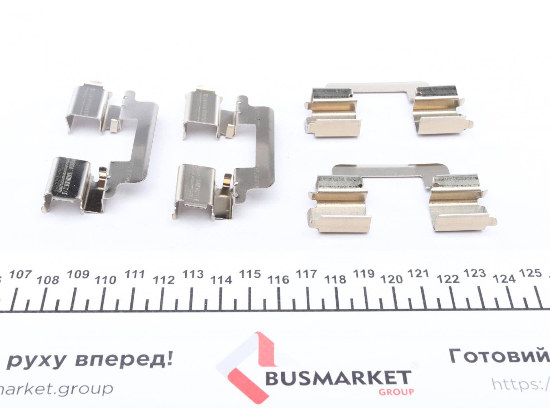 Планка супорта (заднього) прижимна (к-кт) BMW 5(F10/F11)/ X3/X4 09- (Lucas)