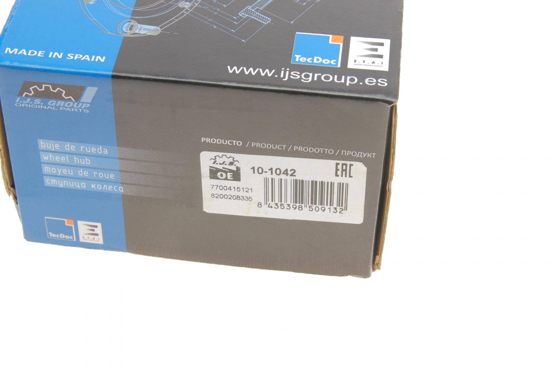 Маточина (передня) Renault Kangoo 97- (без підшипника)(z=23)