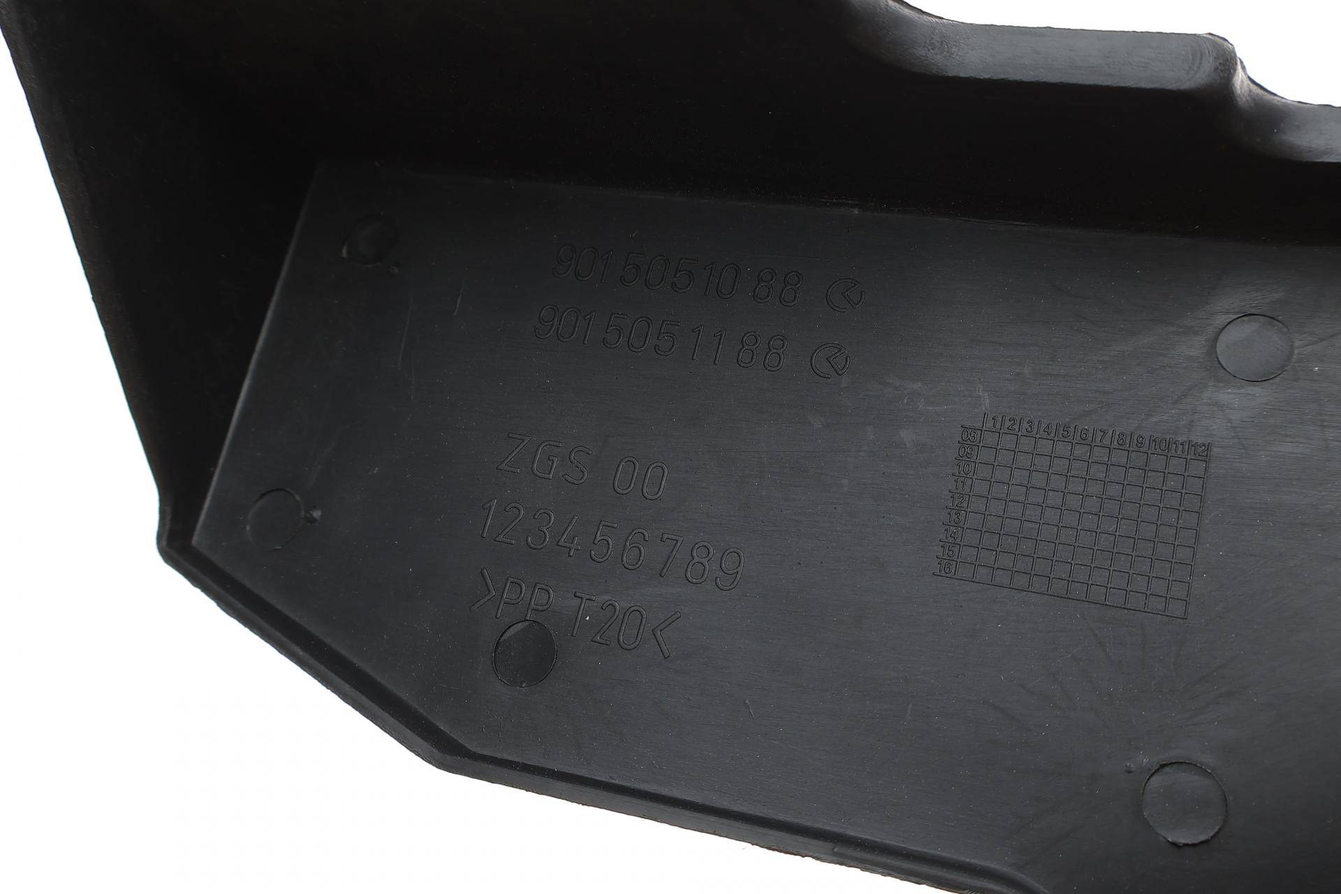 Планка радіатора MB Sprinter 96- (L)(пошкоджене кріплення)