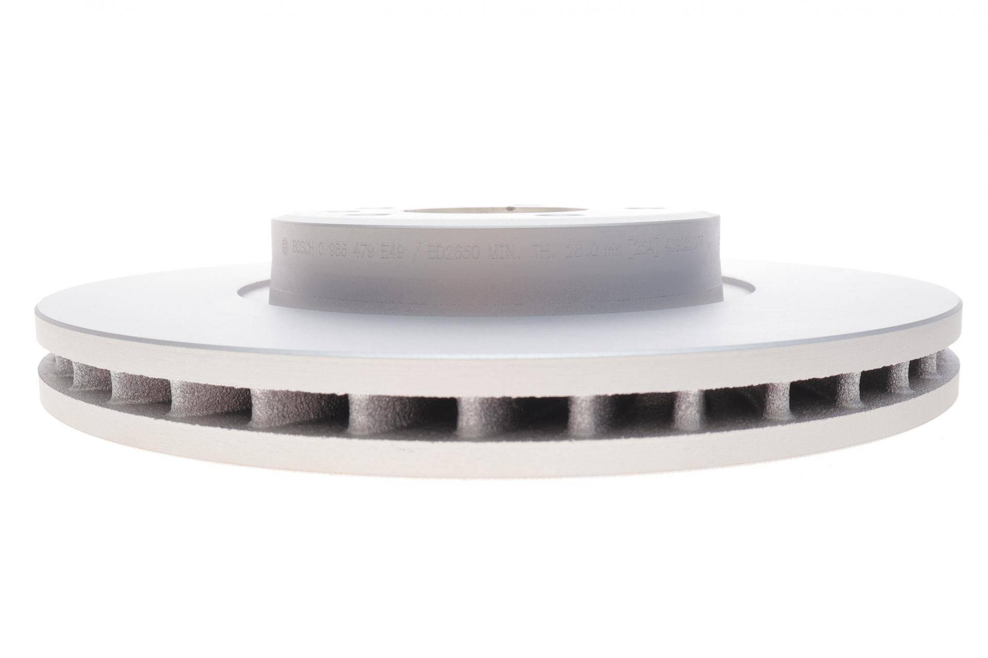 Диск гальмівний (передній) Audi A4/A5/Q5 15- (318x30) (з покриттям) (вент.)