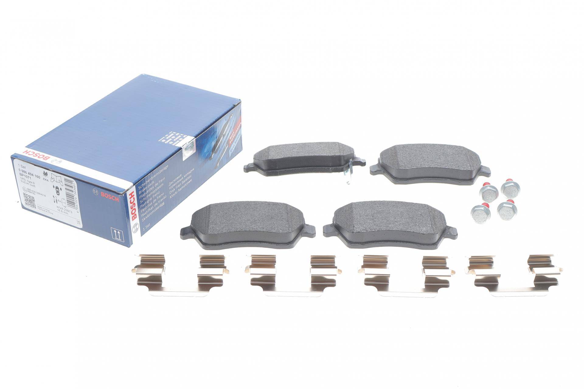 Колодки гальмівні (передні) Opel Agila B 08-14/Suzuki Swift III 05-